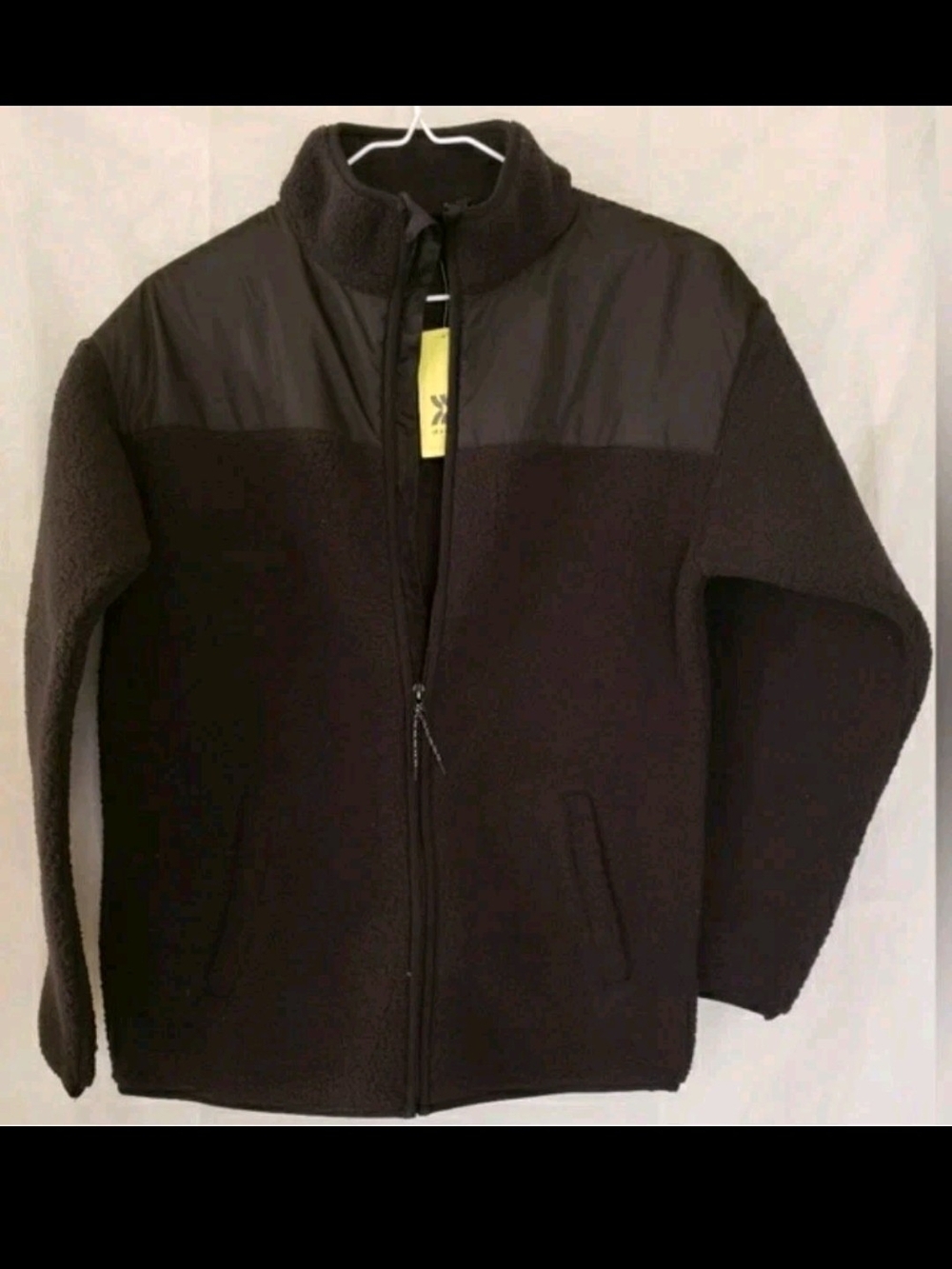 All in Motion Boy's Black Fleece Jacket Size XL (14)
